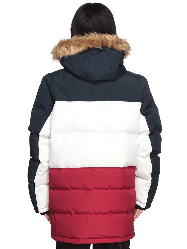 TOMMY HILFIGER (トミーヒルフィガー) フェイクファー フルジップ 中綿 