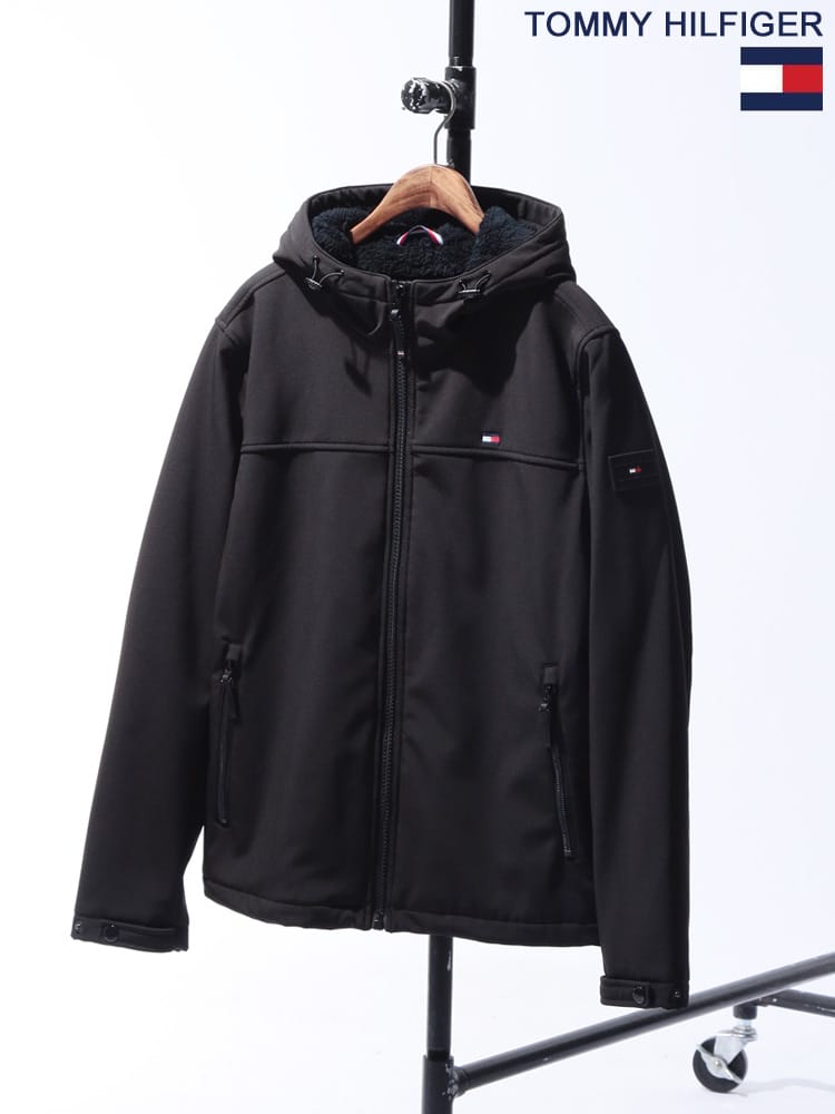 TOMMY HILFIGER (トミーヒルフィガー) 裏ボア フルジップ ジャケット 