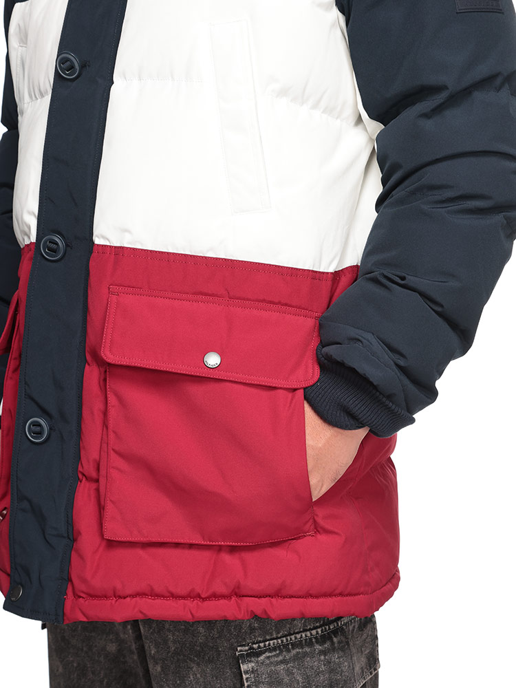 中綿 ジャケット フェイクファー フルジップ ARCTIC CLOTH FULL