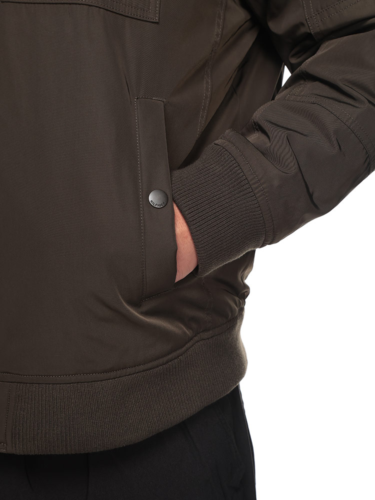 ジャケット・アウター s 中綿 ジャケット フード収納 フルジップ TWO POCKET PERFORMANCE