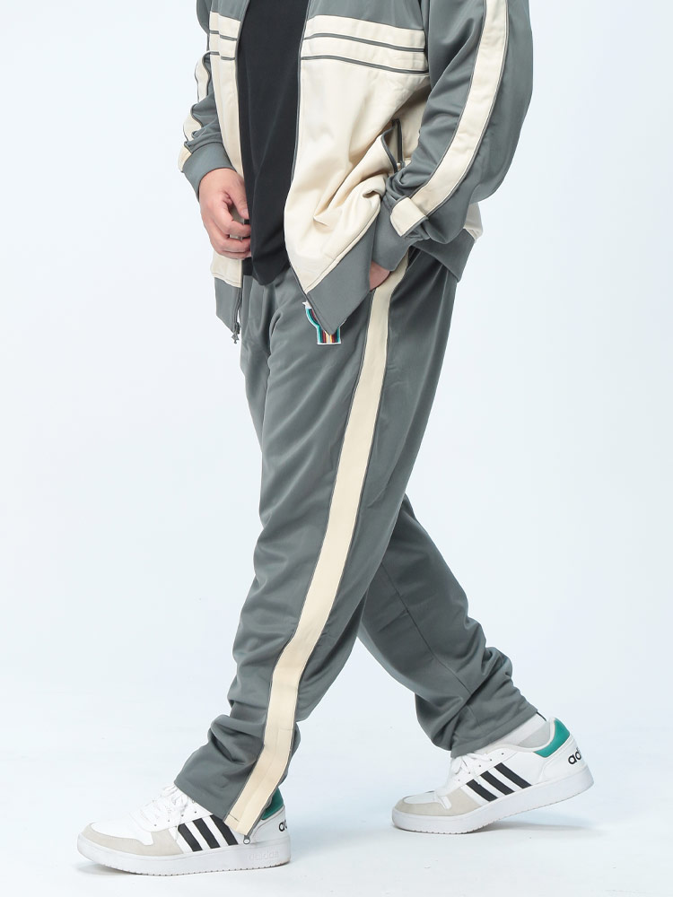 トラックパンツ 裏フリース 裾ジップ FINISH FAST TRACK PANT ボトムス ロングパンツ 起毛 秋 |  大きいサイズの服【サカゼン公式通販】