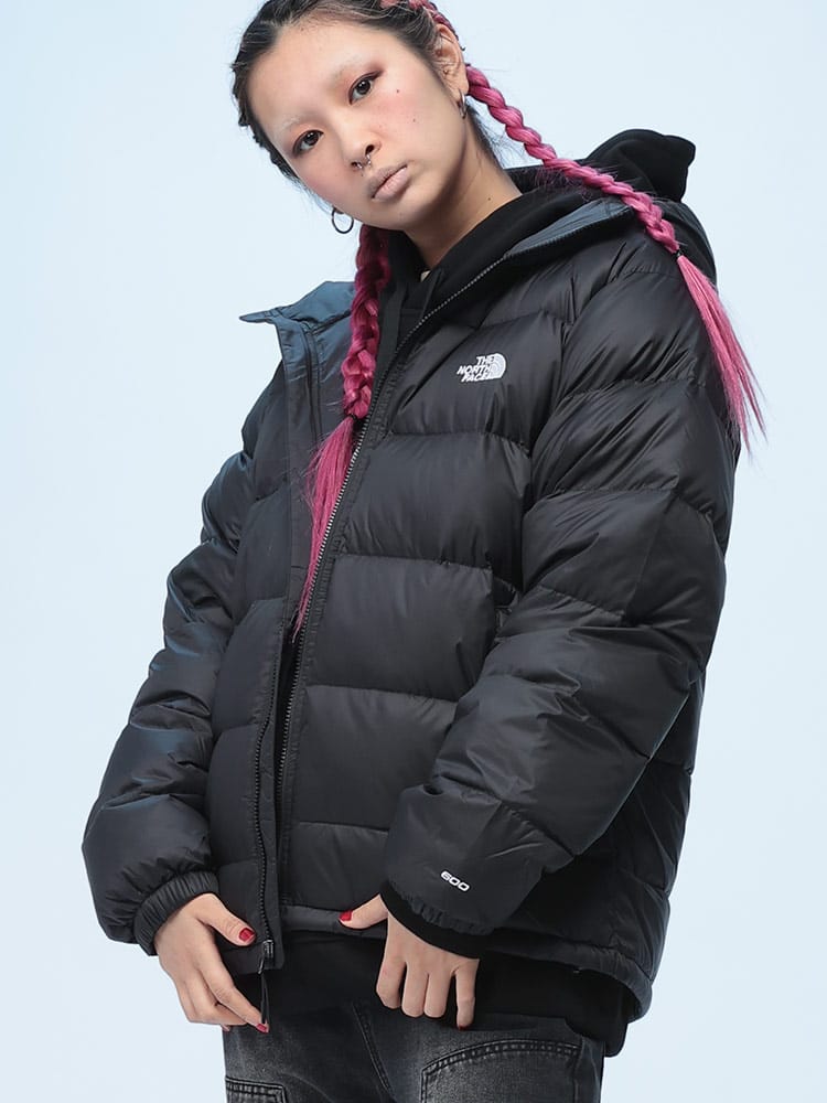 THE NORTH FACE (ザ ノースフェイス) ナイロン フード付き ダウンジャケット M HYDRENALITE DOWN HOODIE 600フィルパワー NF0A5GIE