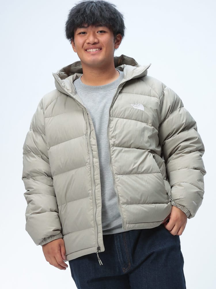 ダウンジャケット ナイロン ロゴ刺繍 M HYDRENALITE DOWN HOODIE アウター ブルゾン 防寒 秋冬 大きいサイズ メンズ