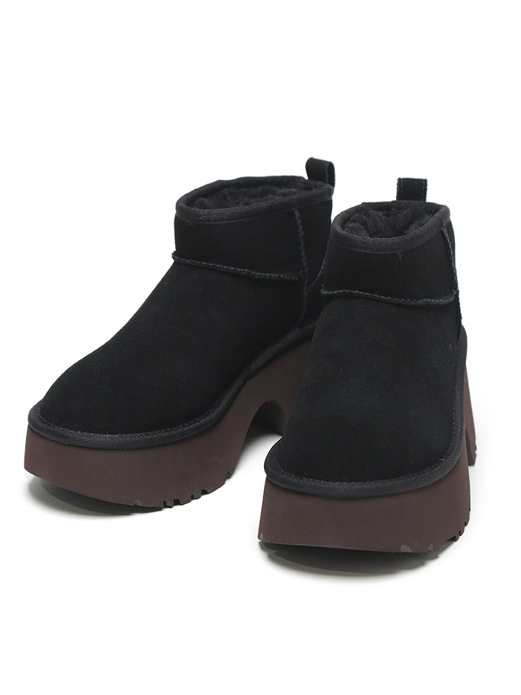 UGG (アグ) スエード 厚底 ムートンブーツ Classic Ultra Mini New Heights UGG6【サカゼン公式通販】