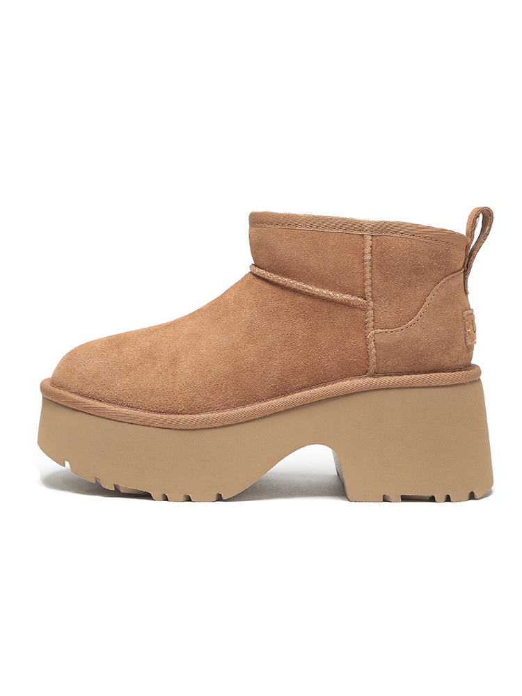 UGG (アグ) スエード 厚底 ムートンブーツ Classic Ultra Mini New Heights UGG6【サカゼン公式通販】