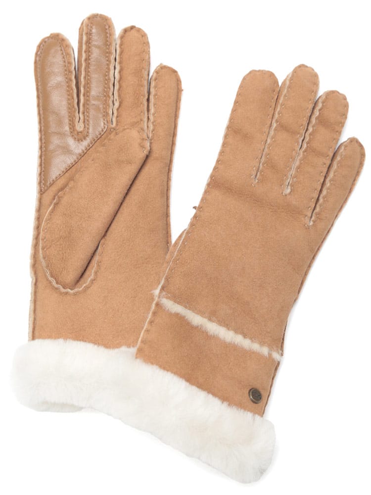 UGG (アグ) シープスキン ボア グローブ Sheepskin Seamed Glove UGGL17371 レディース