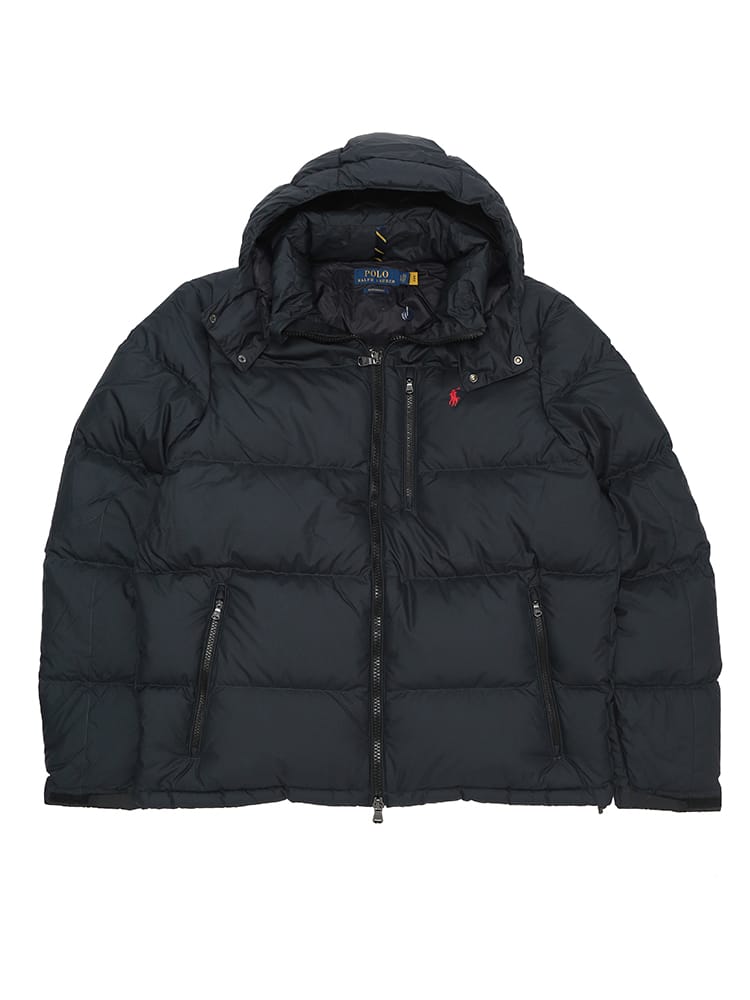 POLO RALPH LAUREN (ポロラルフローレン) フード着脱 撥水 モックネック ダウンジャケット 650フィルパワー Gorham RL710940237 メンズ