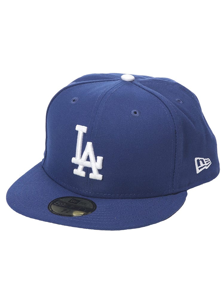 NEW ERA (ニューエラ) ロゴ ベースボールキャップ 59FIFTY MLB LOS ANGELES DODGERS