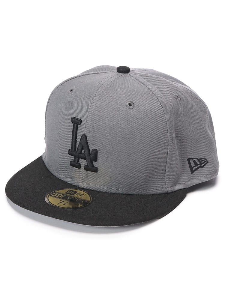 NEW ERA (ニューエラ) ロゴ ベースボールキャップ 59FIFTY MLB LOS ANGELES DODGERS
