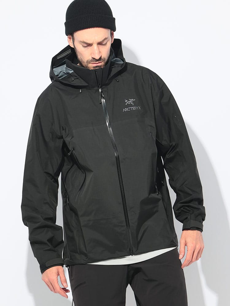 ARC'TERYX (アークテリクス) ロゴ フルジップ ジャケット GORE-TEX BETA AR メンズ