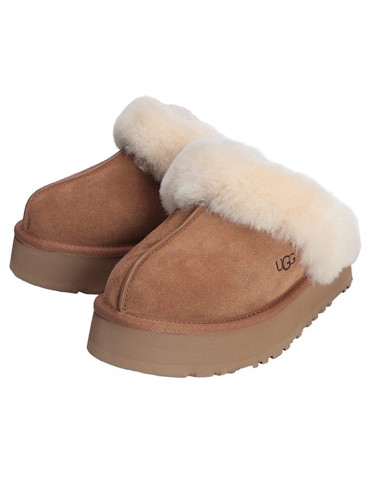 UGG (アグ) スエード 厚底 スリッポン DISQUETTE  UGGL1122550 レディース