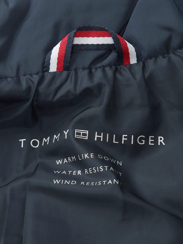 TOMMY HILFIGER (トミーヒルフィガー) ミックスド メディア パファー 