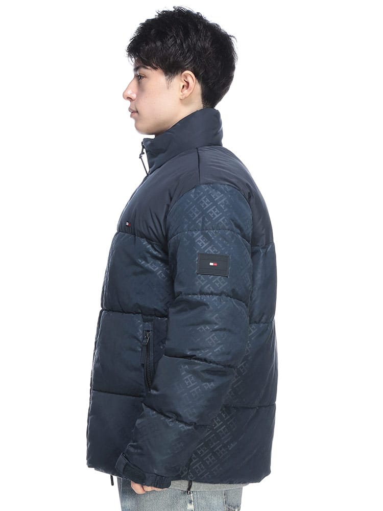TOMMY HILFIGER (トミーヒルフィガー) ミックスド メディア パファー 
