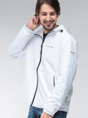 Calvin Klein (カルバンクライン) フード付き フルジップ  ジャケット CKCM555105 メンズ