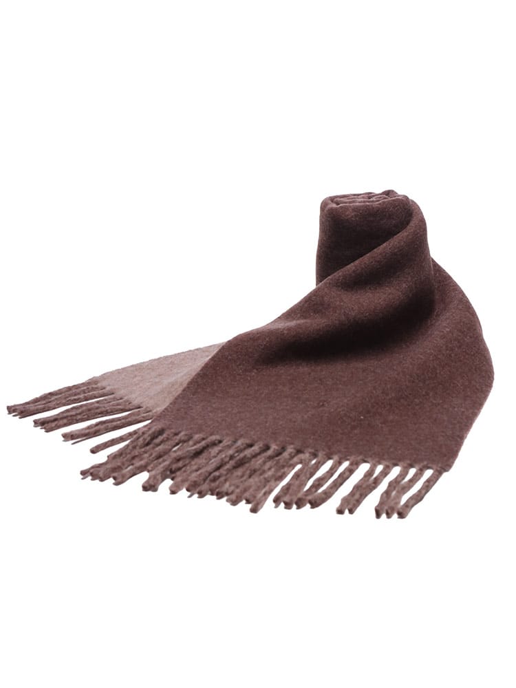 POLO RALPH LAUREN (ポロラルフローレン) ウール 無地 ワンポイントロゴ リバーシブル マフラー RLPC0455 メンズ