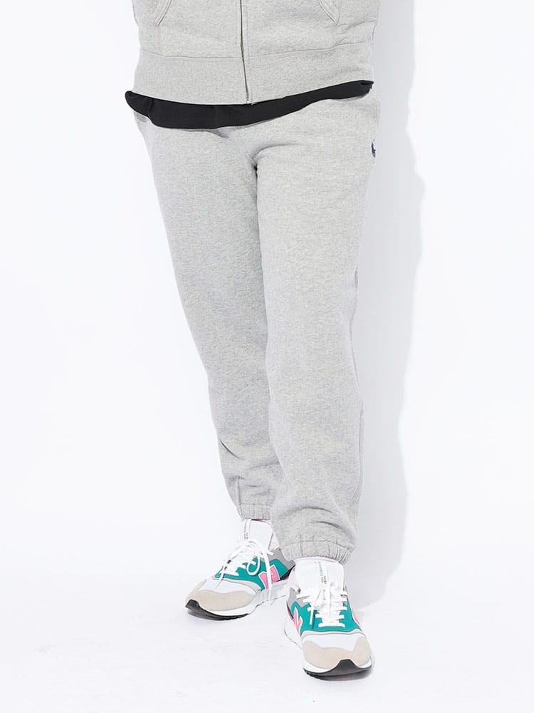 スウェットパンツ 裏起毛 ワンポイント ボトムス シンプル 秋 冬 大きいサイズ メンズ