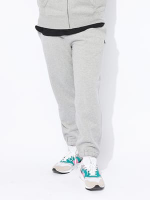 スウェットパンツ 裏起毛 ワンポイント ボトムス シンプル 秋 冬 大きいサイズ メンズ