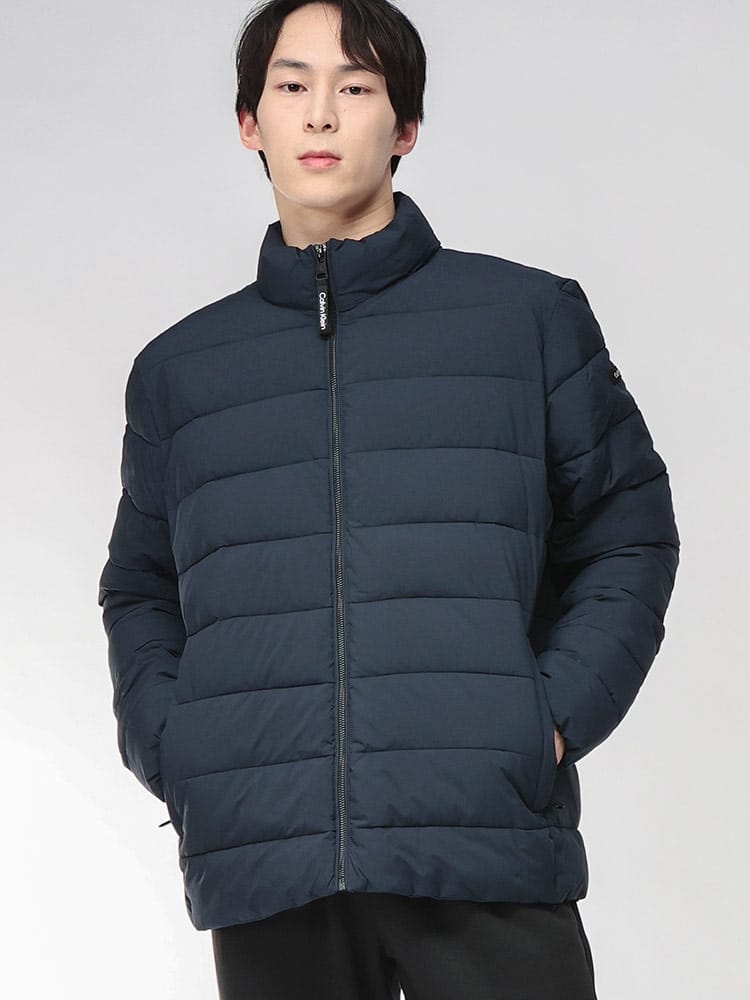Calvin Klein (カルバンクライン) SORONA フルジップ 中綿 ジャケット STRETCH PUFFER CKCM355297 メンズ