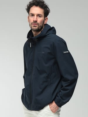 Calvin Klein (カルバンクライン) フード付き フルジップ ジャケット CKCM555105 メンズ