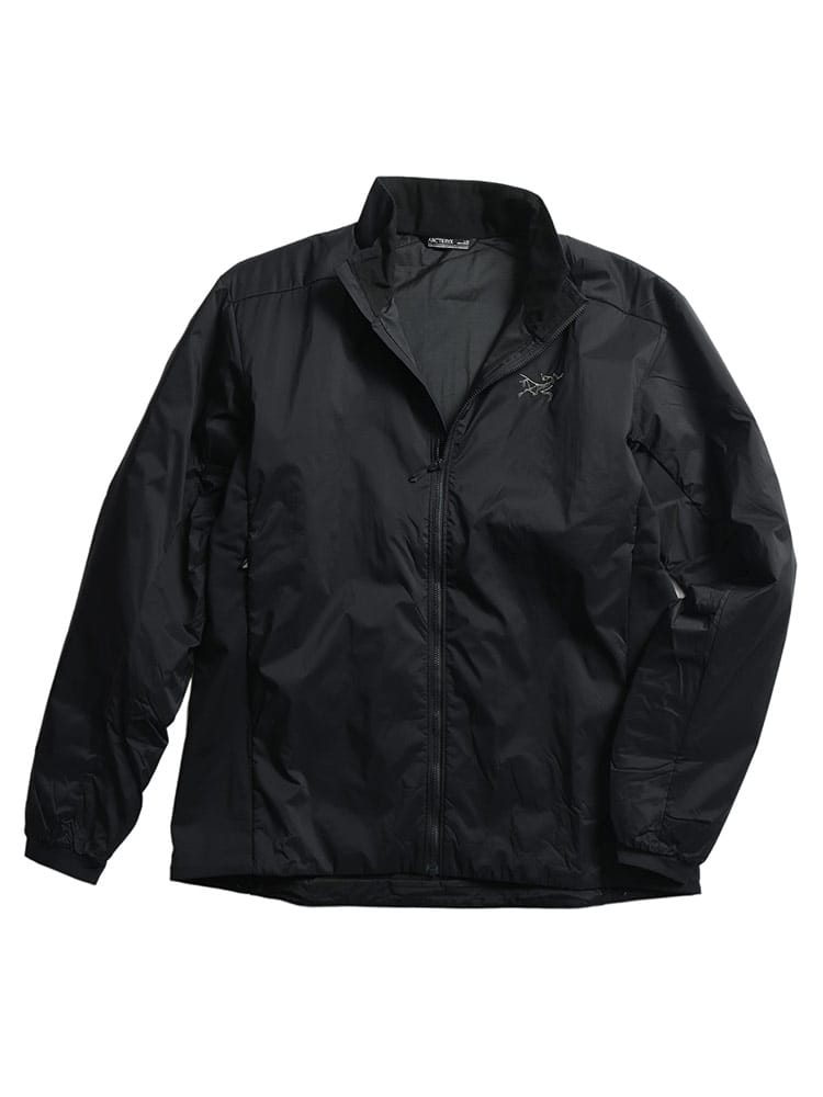 ARC'TERYX (アークテリクス) メンズ アトム ジャケット ロゴ ナイロン ニットフリース 切り替え ブルゾン ATOM JACKET 20デニール ARCX000009561