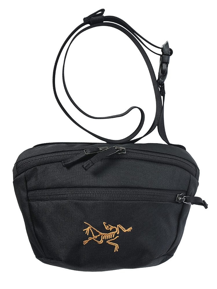 ARC'TERYX (アークテリクス) メンズ ボディバッグ ロゴ マンティス 1 Mantis ウエストパック ARCX000009234
