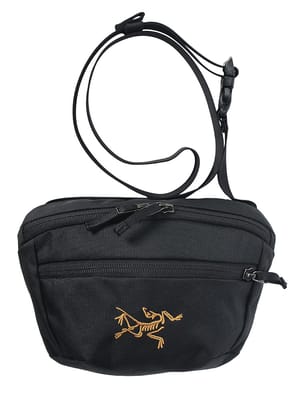 ARC'TERYX (アークテリクス) メンズ ボディバッグ ロゴ マンティス 1 Mantis ウエストパック ARCX000009234
