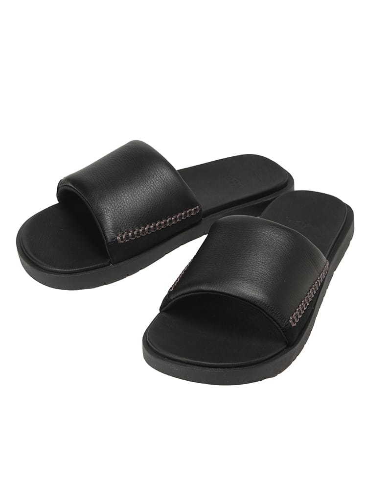 UGG (アグ) メンズ サンダル レザー スライドサンダル SEASIDE II SLIDE UGG1166593