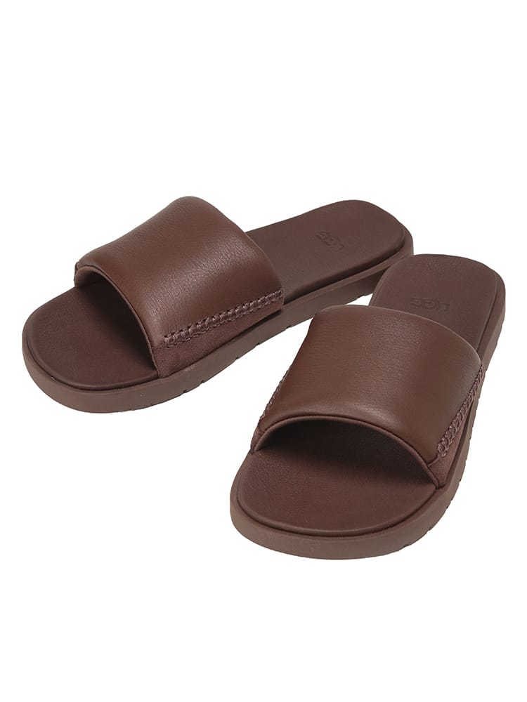 UGG (アグ) メンズ サンダル レザー スライドサンダル SEASIDE II SLIDE UGG1166593