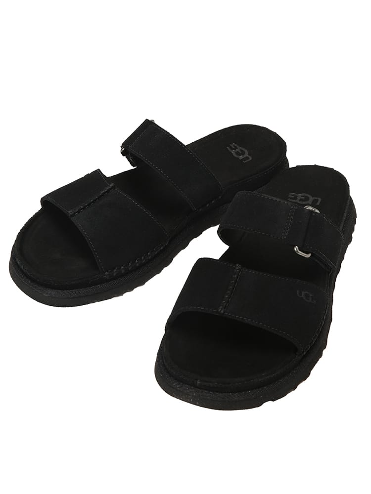 UGG (アグ) レディース サンダル スエード ストラップ スライドサンダル GOLDENGAZE SLIDE UGGL1178590