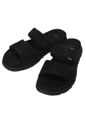 UGG (アグ) レディース サンダル スエード ストラップ スライドサンダル GOLDENGAZE SLIDE UGGL1178590