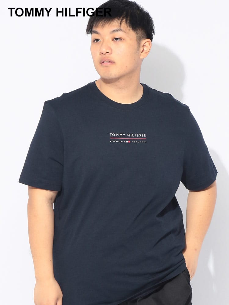 Tシャツ 半袖 メンズ 大きいサイズ フロントロゴ クルーネック カットソー BRAND LOVE LOCKUP TEE トップス プリント コットン 春 夏 