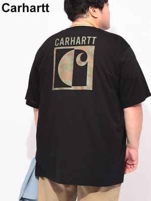 Tシャツ 半袖 ロゴモチーフ バックプリント ワンポイント ポケット トップス ポケT シンプル ブランド メンズ 大きいサイズ