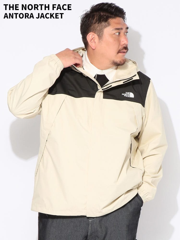 ジャケット メンズ 大きいサイズ ロゴプリント フルジップ アントラジャケット ANTORA JACKET DRYVENT アウター 羽織 マウンテンパーカー ナイロンジャケット ナイロンパーカー アウトドア