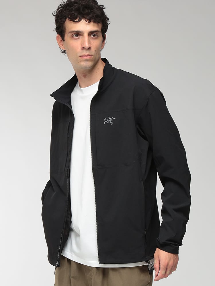 ARC'TERYX (アークテリクス) メンズ ナイロンジャケット ガンマ ジャケット フルジップ ソフトシェル GAMMA RCX000009908