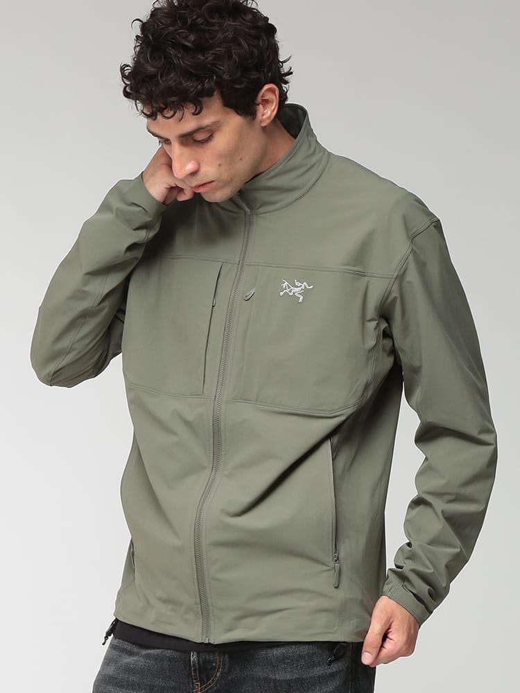 ARC'TERYX (アークテリクス) メンズ ナイロンジャケット ガンマ ジャケット フルジップ ソフトシェル GAMMA RCX000009908