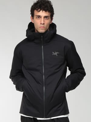 ARC'TERYX (アークテリクス) メンズ ナイロンジャケット アトムフーディ トリムフィット ジップ開閉 Coreloft ARCX000009556