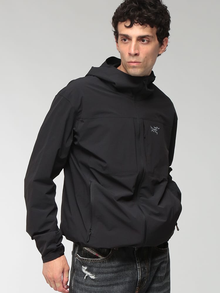 ARC'TERYX (アークテリクス) メンズ ナイロンジャケット ガンマ ライトウェイト フーディ フルジップ フード GAMMA LIGHTWEIGHT HOODY ARCX000010606