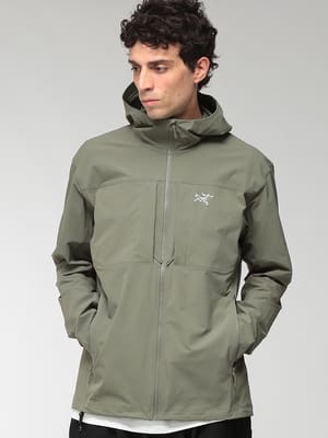 ARC'TERYX (アークテリクス) メンズ ナイロンジャケット ガンマ フーディ フルジップ フード GAMMA HOODY ARCX000009905