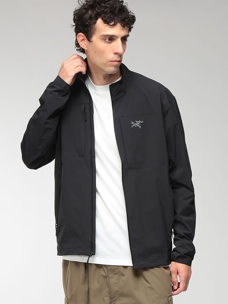 ARC'TERYX (アークテリクス) メンズ ナイロンジャケット ガンマ ライトウェイト ジャケット スタンドカラー フルジップ GAMMA LIGHTWEIGHT JACKET ARCX000010609