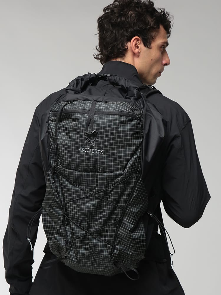 ARC'TERYX (アークテリクス) メンズ バックパック ロゴ チェック エアリオス 35 バックパック ARCX000009588