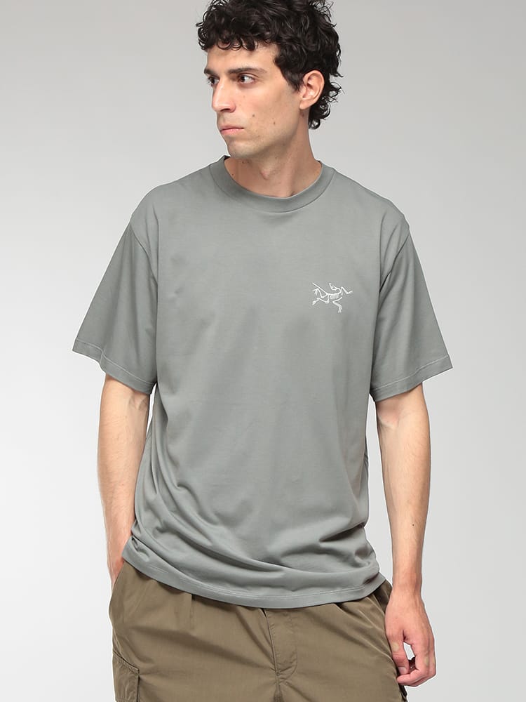 ARC'TERYX (アークテリクス) メンズ Tシャツ 半袖 クラッグ SL コットン ショートスリーブ カットソー レギュラーフィット ARCX000009533