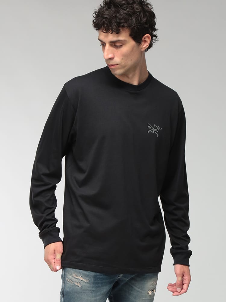 ARC'TERYX (アークテリクス) メンズ Tシャツ 長袖 クラッグ SL コットン ロングスリーブ カットソー レギュラーフィット ARCX000009536