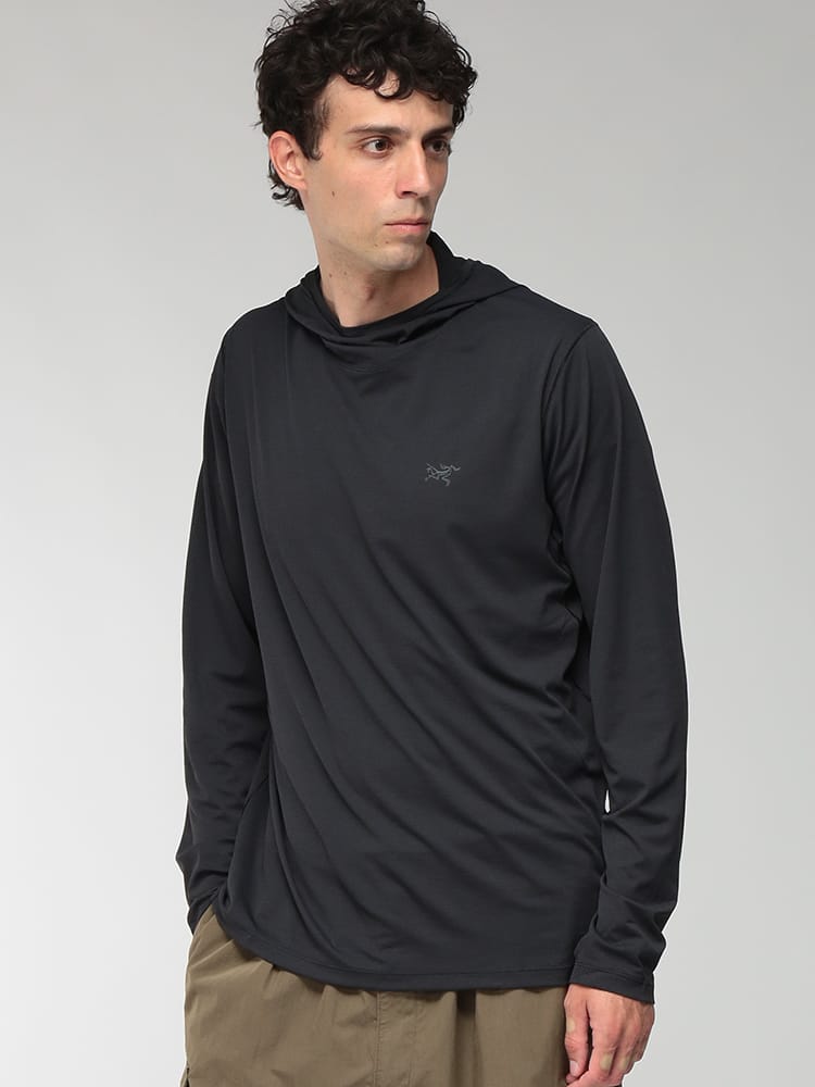 ARC'TERYX (アークテリクス) メンズ パーカー 長袖 ニットワッフル コーマック フーディ プルパーカー レギュラーフィット ARCX000010294