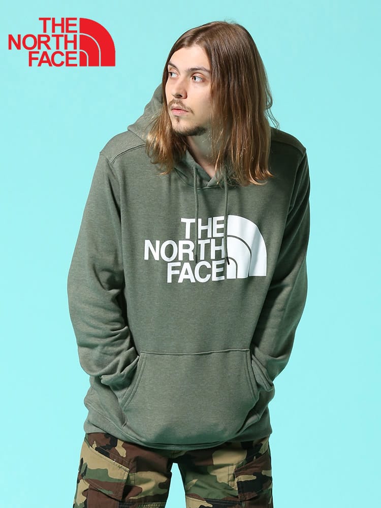 THE NORTH FACE (ザ ノースフェイス) 裏起毛 ロゴプリント プルオーバー パーカー 8020 HD PO RTO NF0A4QQO