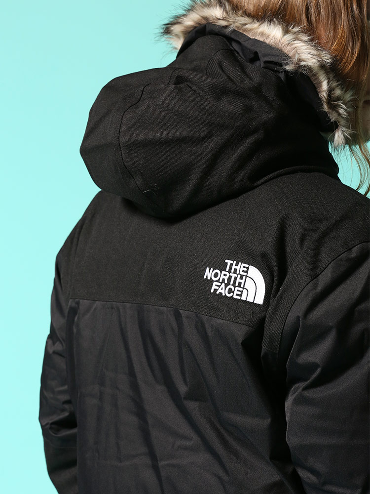 THE NORTH FACE (ザ ノースフェイス) フェイクファー 取り外し フルジップ ダウン ジャケット BDFD【サカゼン公式通販】