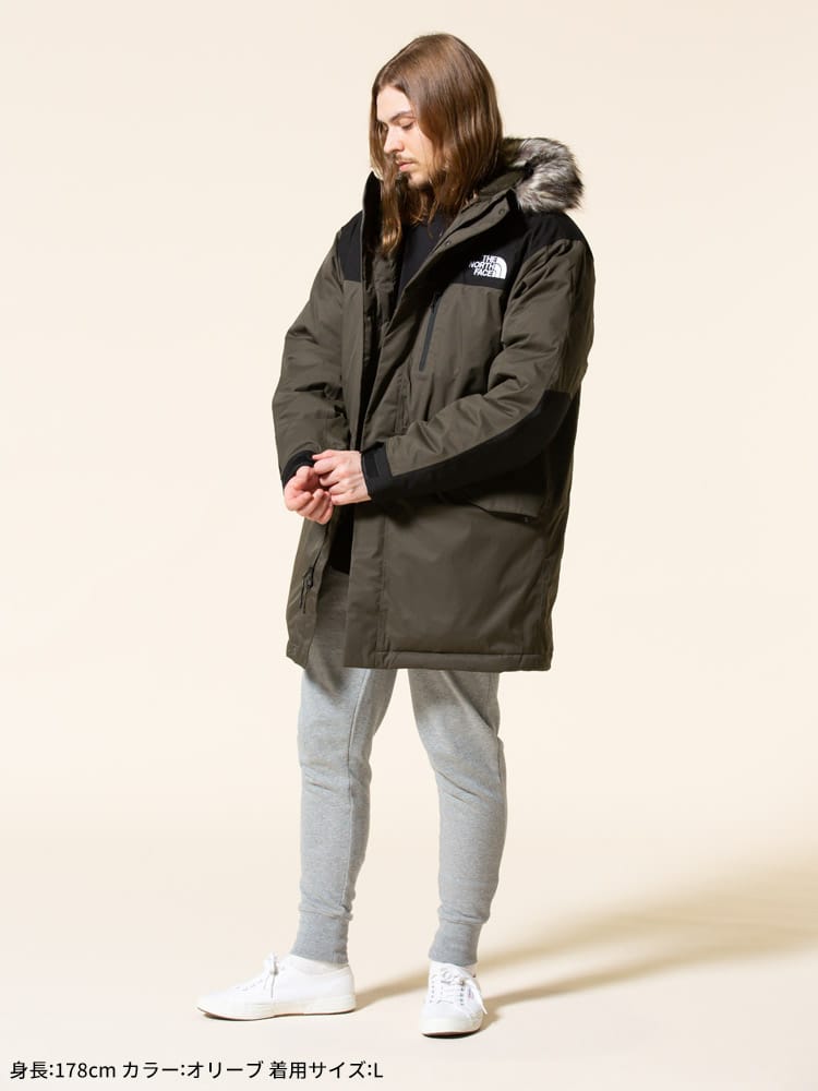 THE NORTH FACE (ザ ノースフェイス) フェイクファー 取り外し 