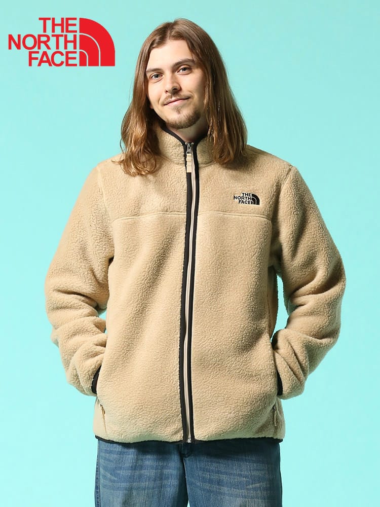 THE NORTH FACE (ザ ノースフェイス) フルジップ スタンド ボアジャケット NRTH PK FZ JKT RTO NF0A4P8T