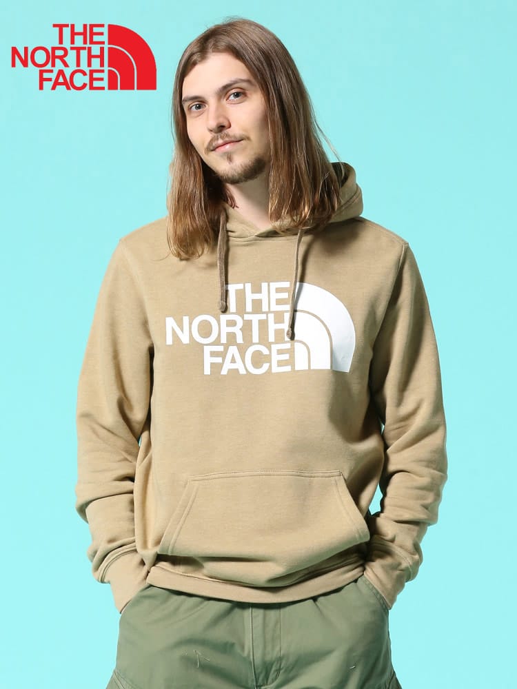 THE NORTH FACE (ザ ノースフェイス) 裏起毛 ロゴプリント プルオーバー パーカー 8020 NVLTY PO NF0A7QXN