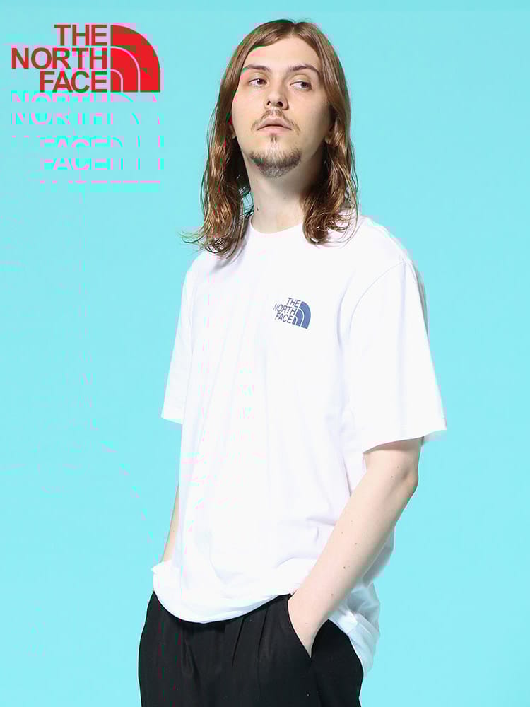 THE NORTH FACE (ザ ノースフェイス) ワンポイント クルーネック 半袖 Tシャツ SS SIMPLE DOME TEE
