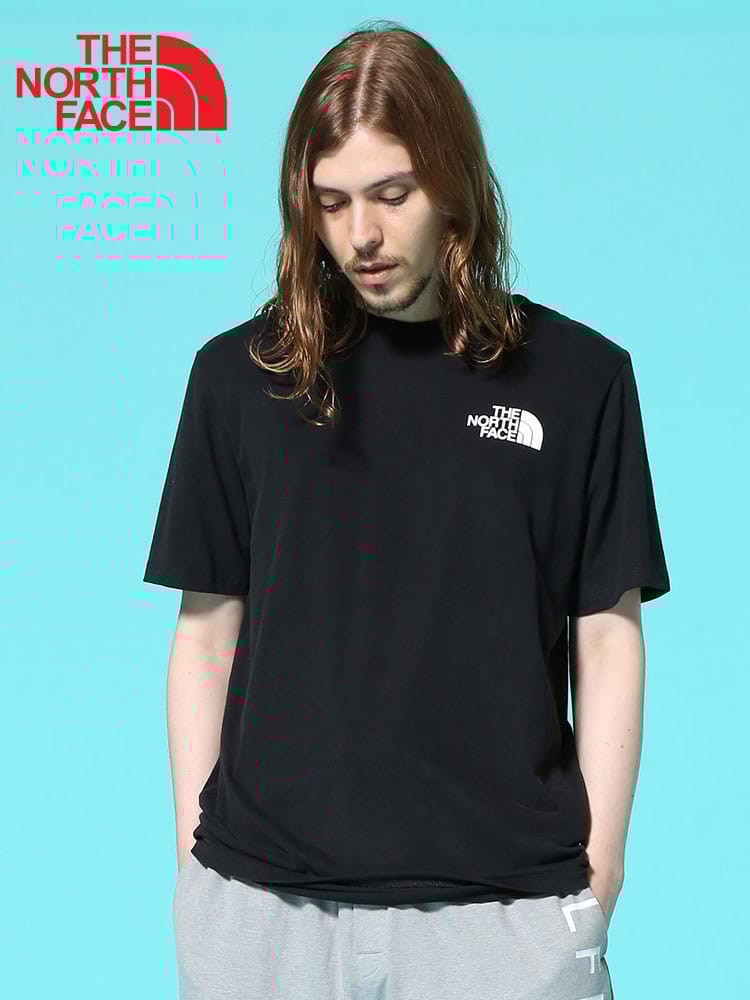 THE NORTH FACE (ザ ノースフェイス) ワンポイント クルーネック 半袖 Tシャツ SS SIMPLE DOME TEE